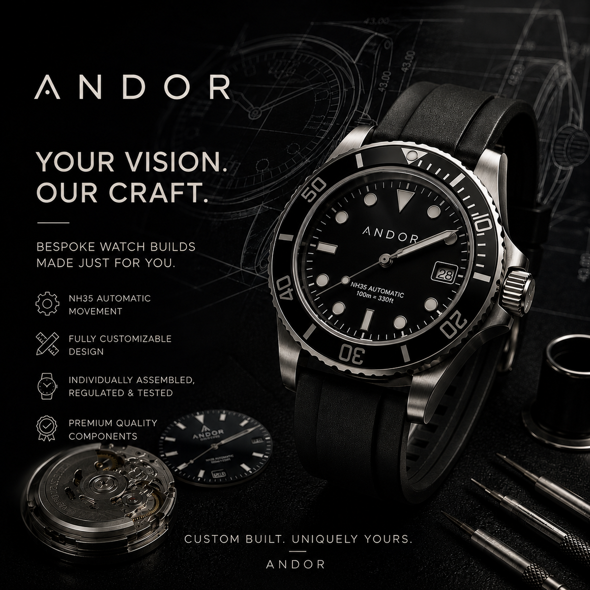 Custom ANDOR watch