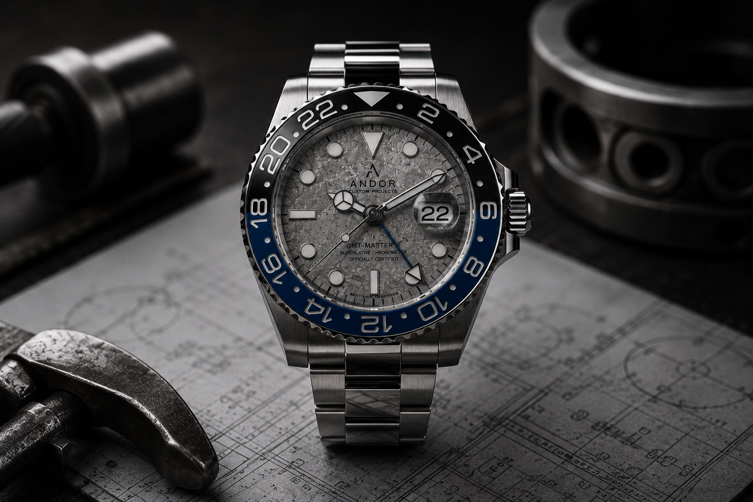 GMT METEORITE — LIMITED AUTOMATIC TIMEPIECE